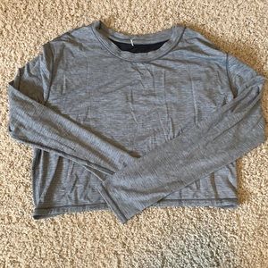 Lululemon long sleeve crop top